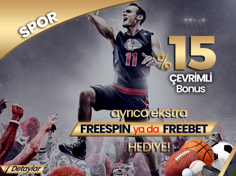 %15 ÇEVRİMLİ BONUS