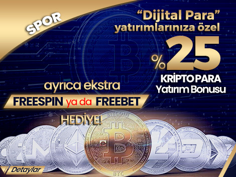 %25 KRİPTO PARA BONUSU